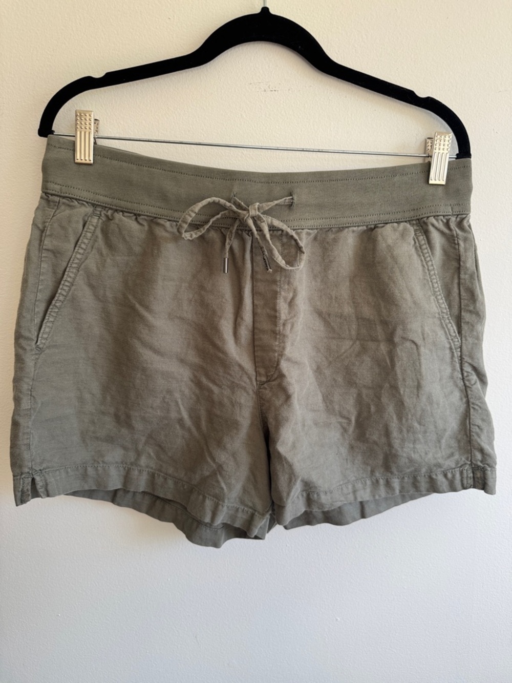 GAP Olive Green Athletic Drawstring Shorts